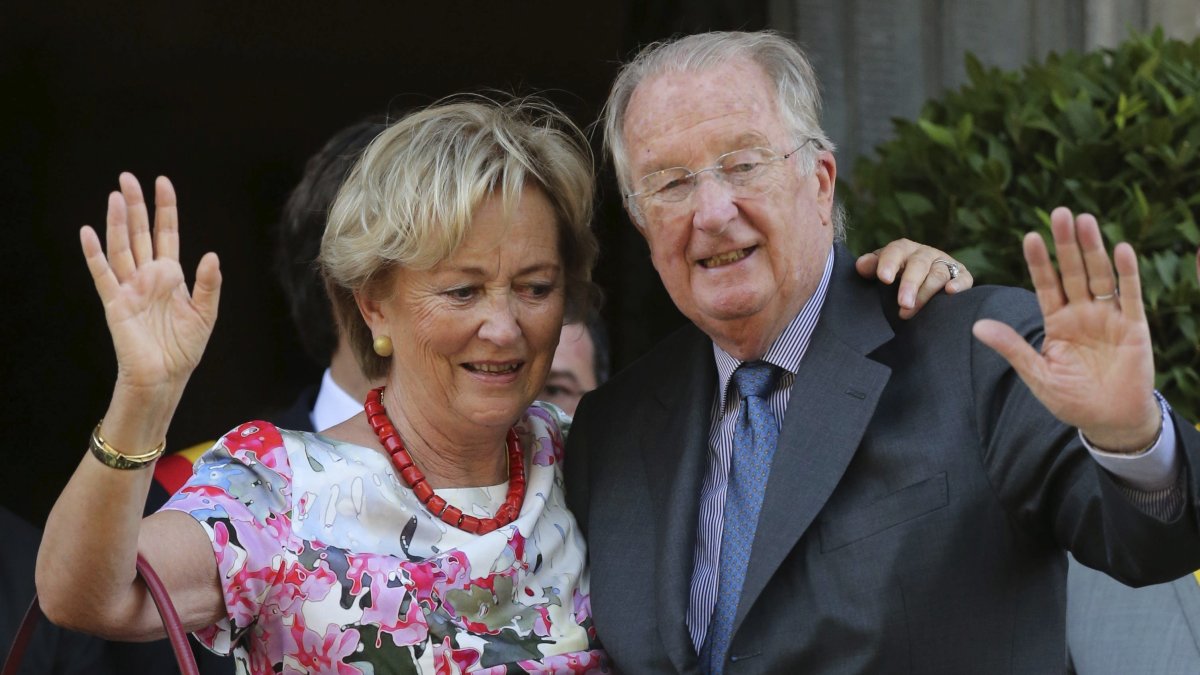 Alberto con su esposa Paola.