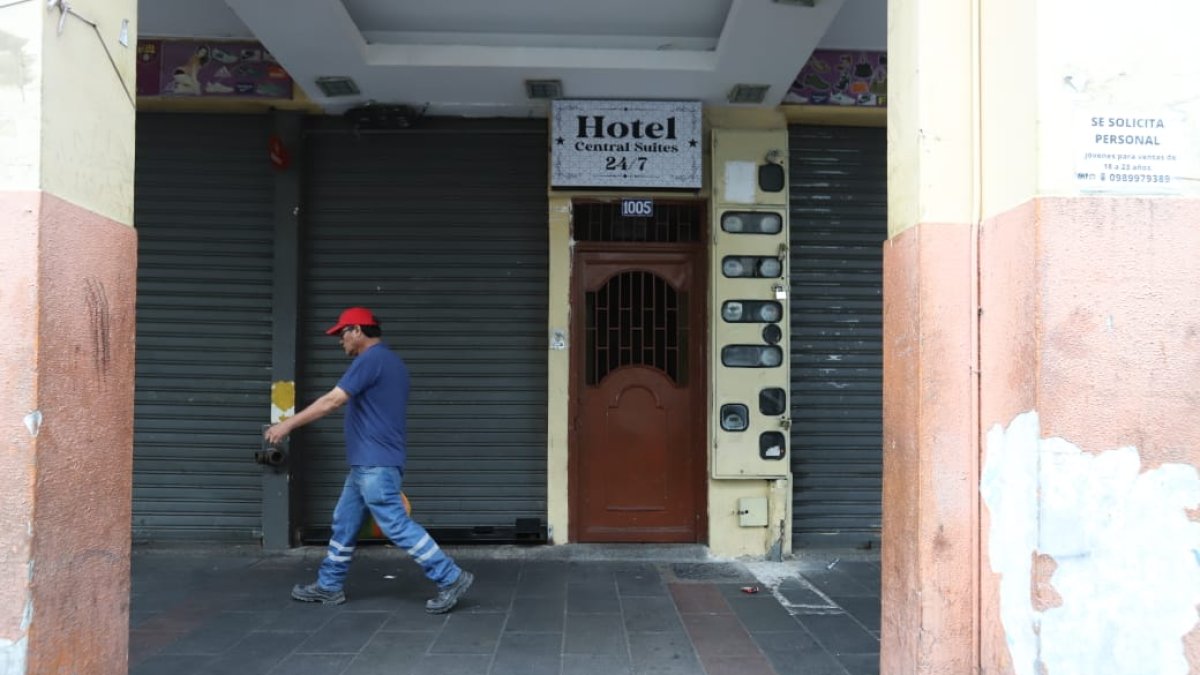 Su cuerpo quedó dentro de la oficina donde administraba el hotel