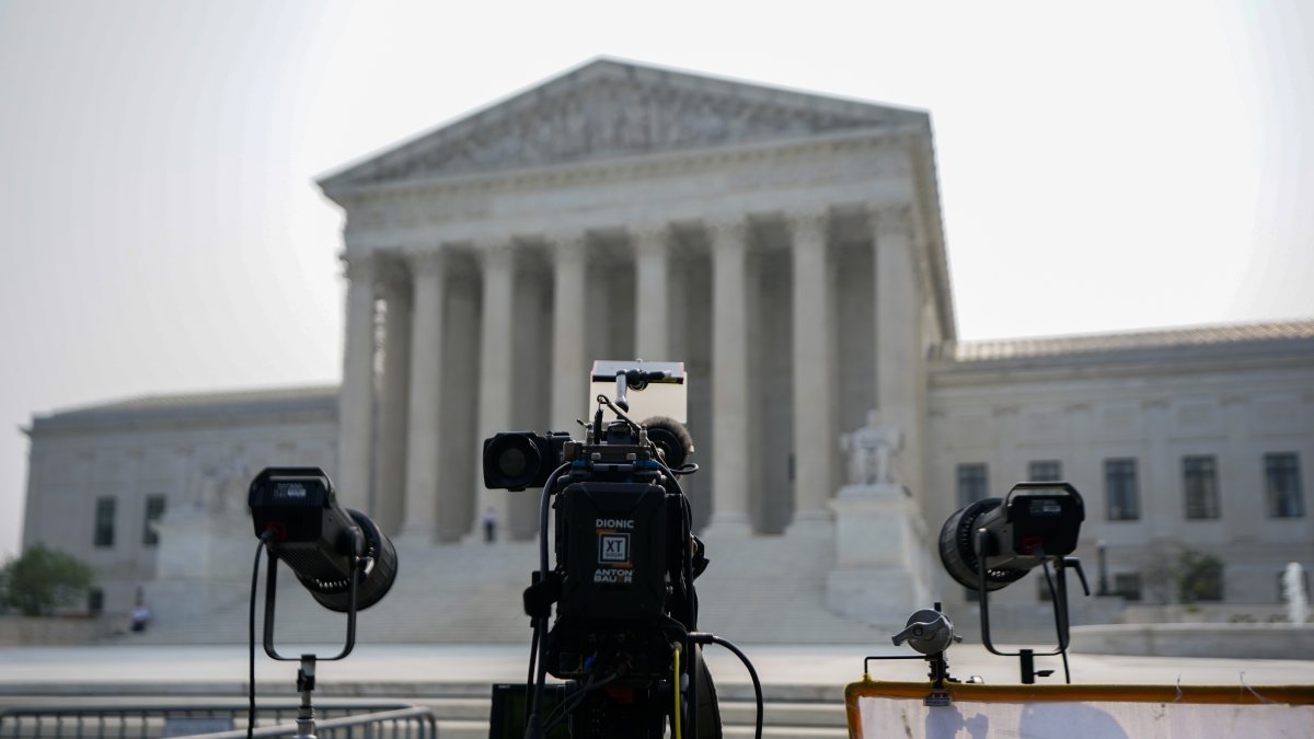 La Corte Suprema de Justicia de EE.UU., este 29 de junio de 2023.