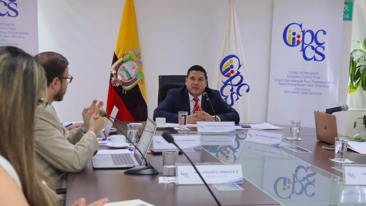 Vocales del Consejo de Participación Ciudadana y Control Social.