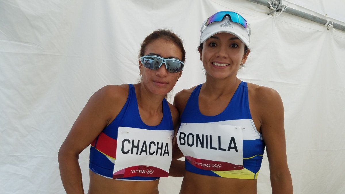 Rosalba Chacha y Paola Bonilla forman parte del equipo tricolor.