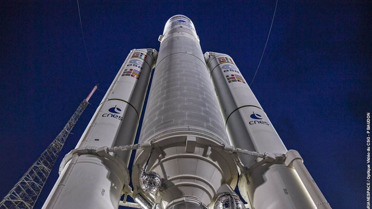 Detalles. El vuelo pondrá en órbita el satélite experimental de comunicaciones Heinrich Hertz.