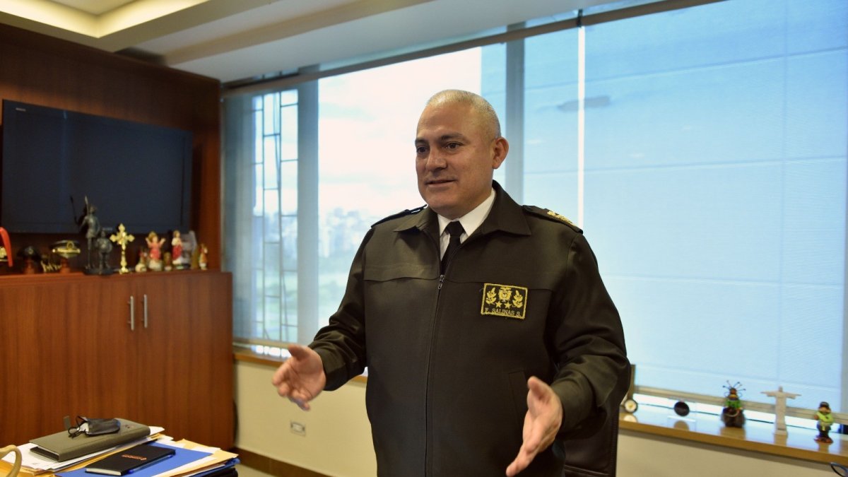 Autoridad. Fausto Salinas fue nombrado comandante de la Policía en mayo de 2022.