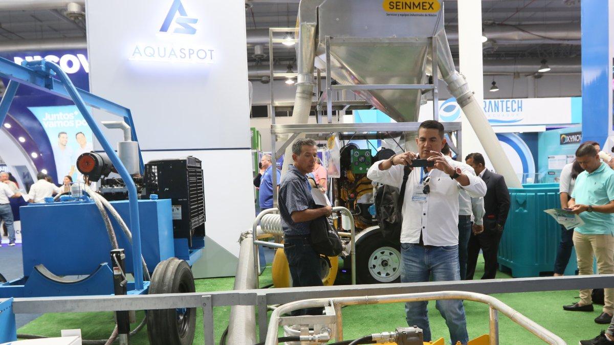 Evento.- La feria Aqua Expo realizada años anteriores.