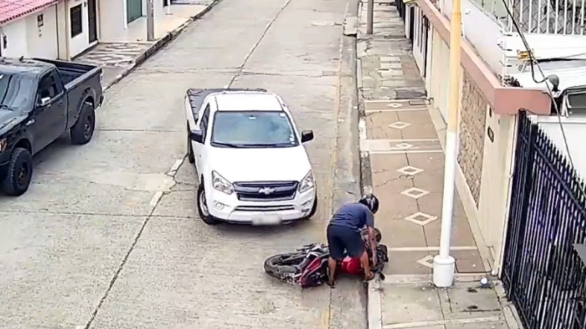 Imágenes difundidas en redes sociales del acontecimiento ocurrido en el norte de Guayaquil.