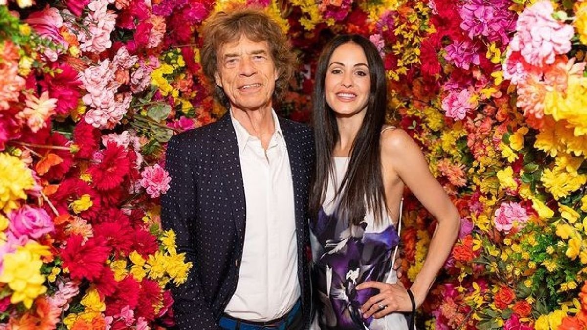 Mick Jagger y Melanie Hamrick. 