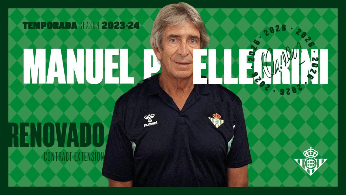 El entrenador chileno seguirá en el Betis.