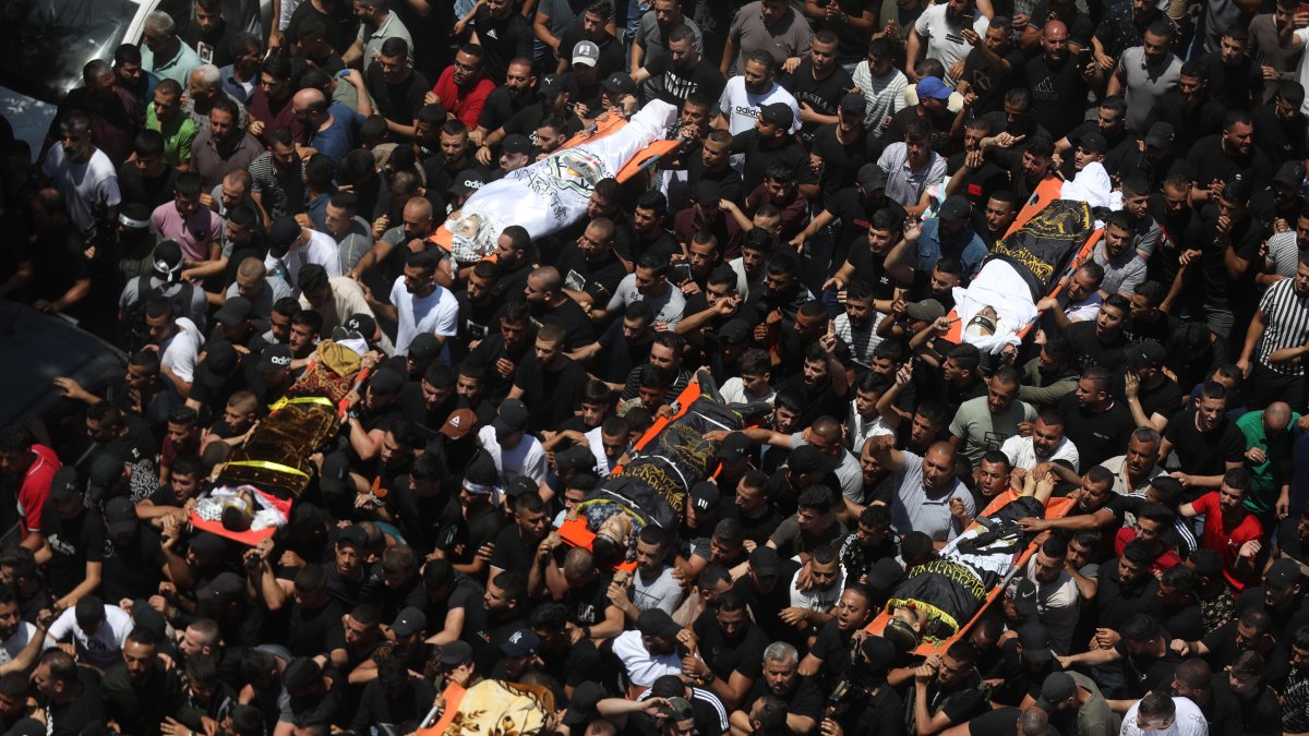 Doce palestinos murieron tras el ataque militar israelí en Yenín