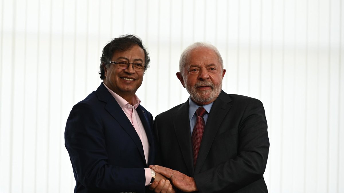 Los presidentes Gustavo Petro, de Colombia, y Luiz Inácio Lula da Silva, de Brasil, participarán del evento.