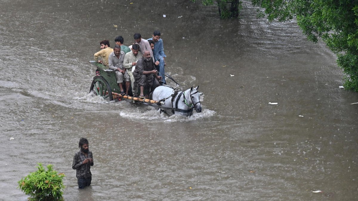 Clima. Lluvias en Pakistán han dejado más de 20 fallecidos.