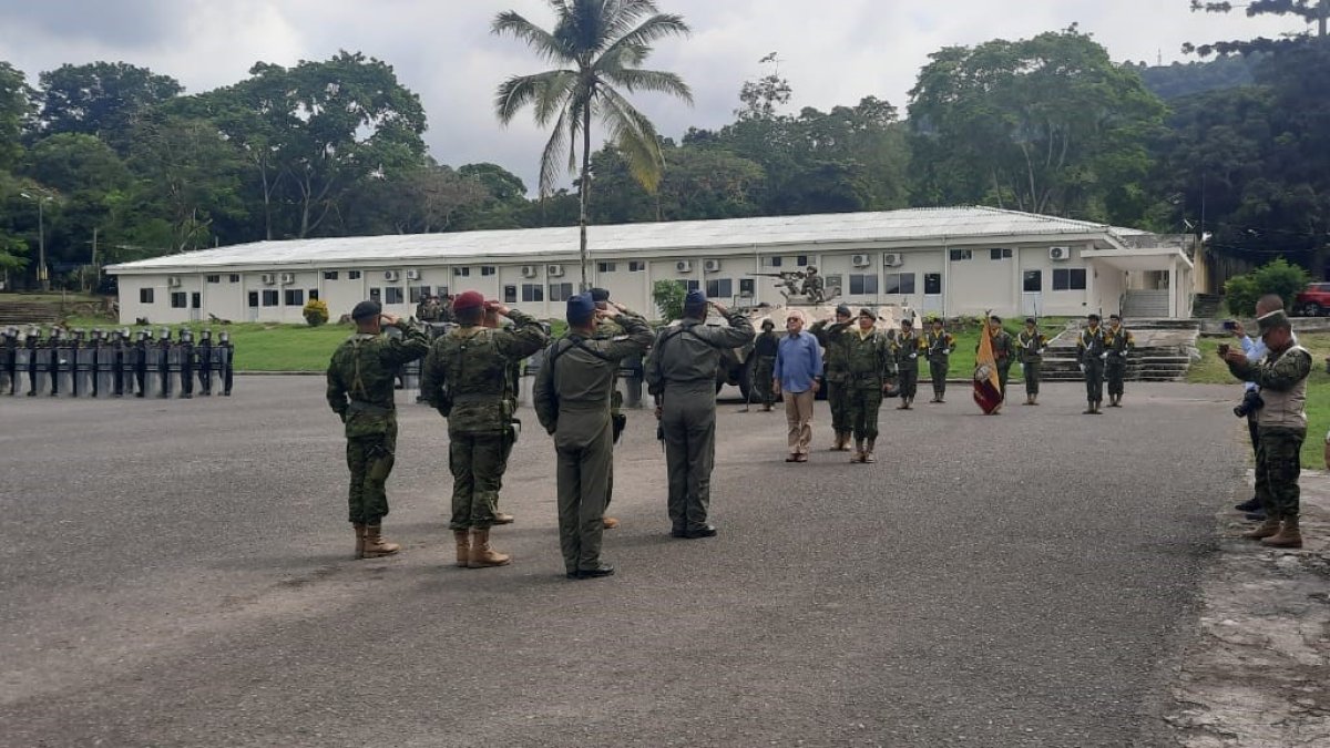 Relevo. La Fuerza de Tarea Conjunta cambió de comandante al cumplir un año en funciones.