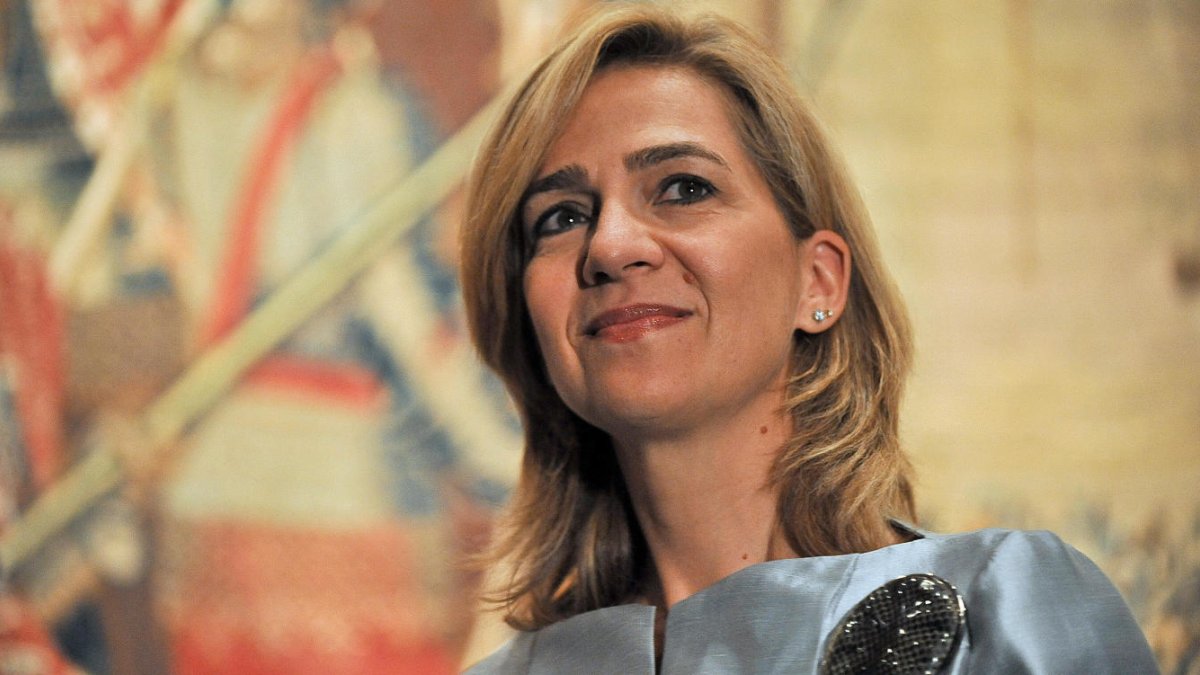 Cristina, hermana de Felipe VI.