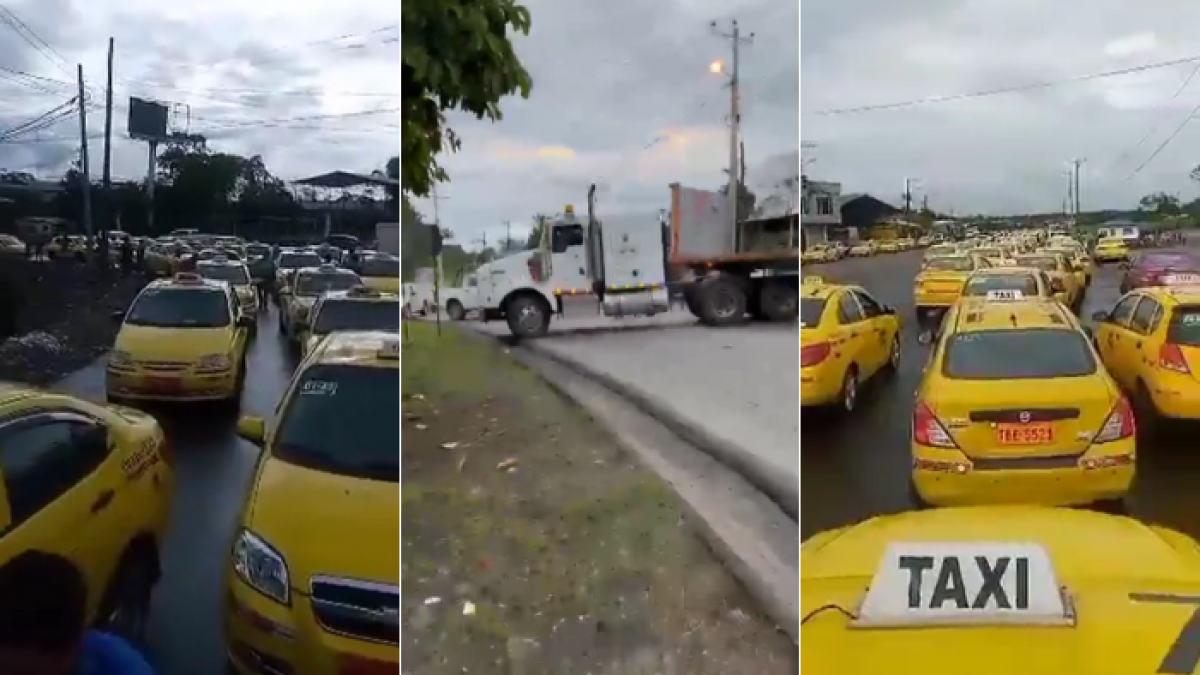 Transportistas bloquean tres importantes vías de la Amazonía.