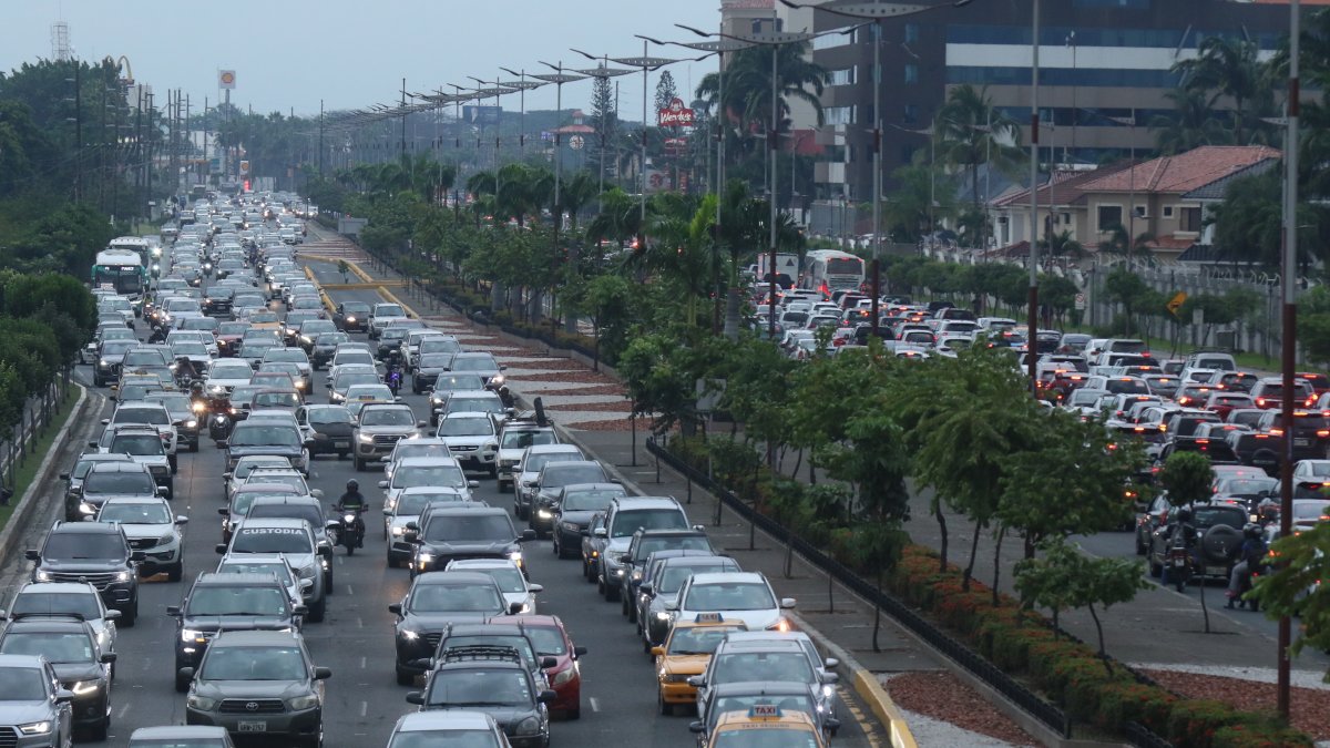 A lo largo la avenida Samborondón, en la parroquia La Puntilla, se asientan más de 189 urbanizaciones.