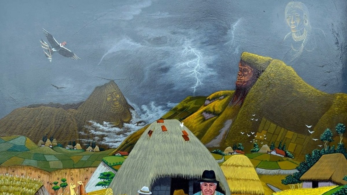 Muestra. La exposición abrió en el Centro Cultural Benjamín Carrión.