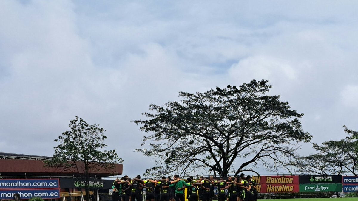 Los jugadores continúan con su entrenamiento de formar regular.