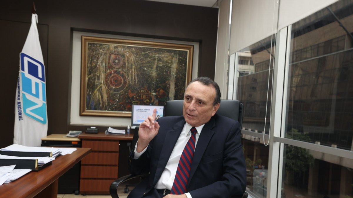 Jorge Andrade, presidente de la CFN, dejará el cargo en diciembre de 2023.