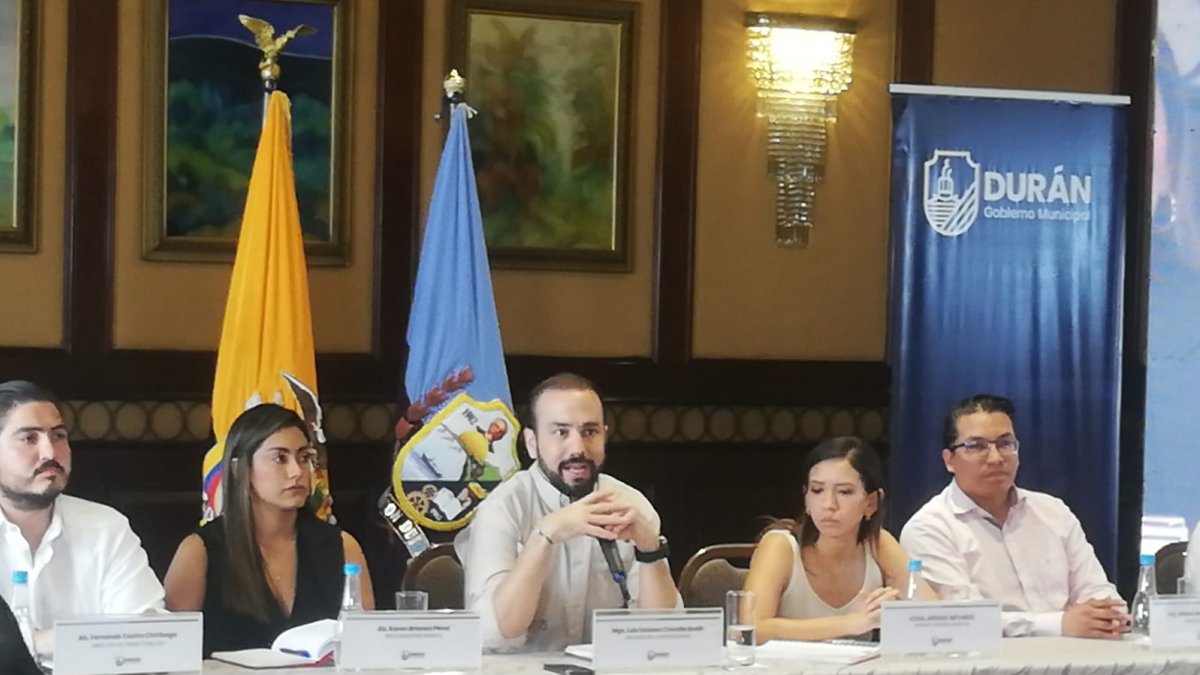Luis Chonillo, alcalde de Durán, manifestó que la situación económica del cantón es complicada.