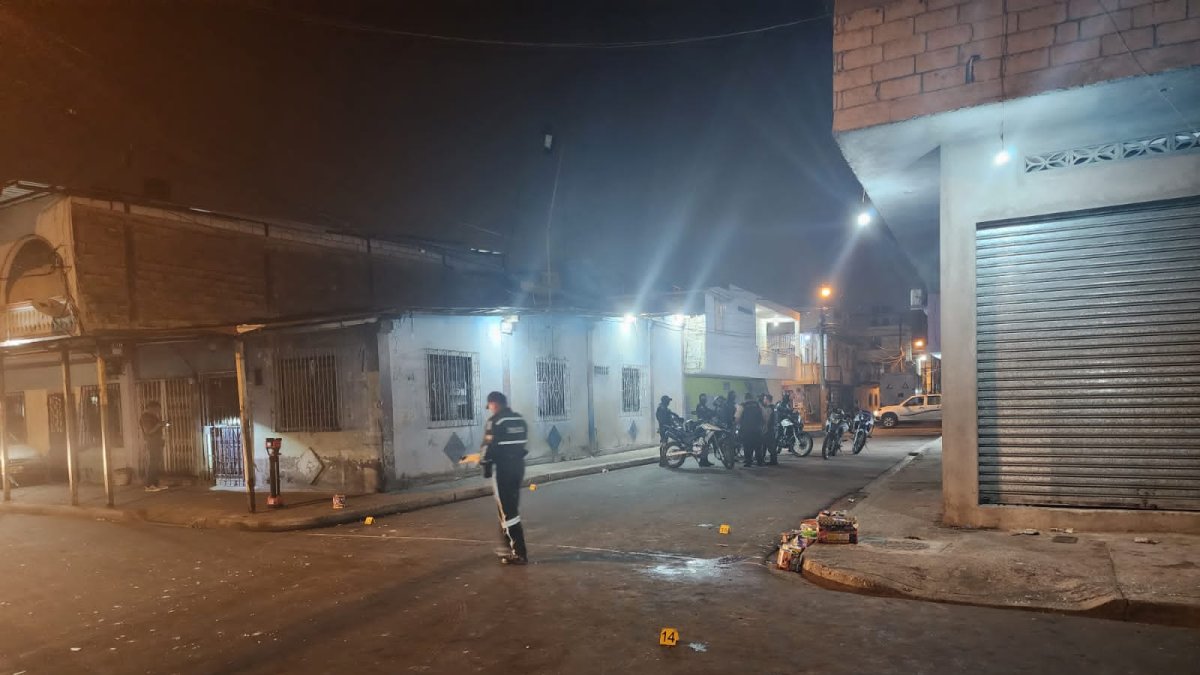 La Policía señala que antes del atentado había hecho desalojo de libadores en la cooperativa 7 Lagos.