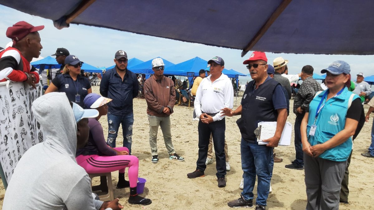 Durante el operativo se retiraron alrededor de 200 comerciantes informales.