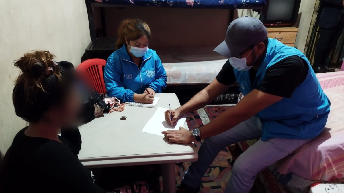 Evaluación. Algunas mujeres indicaron que sufrían maltratos en el lugar.