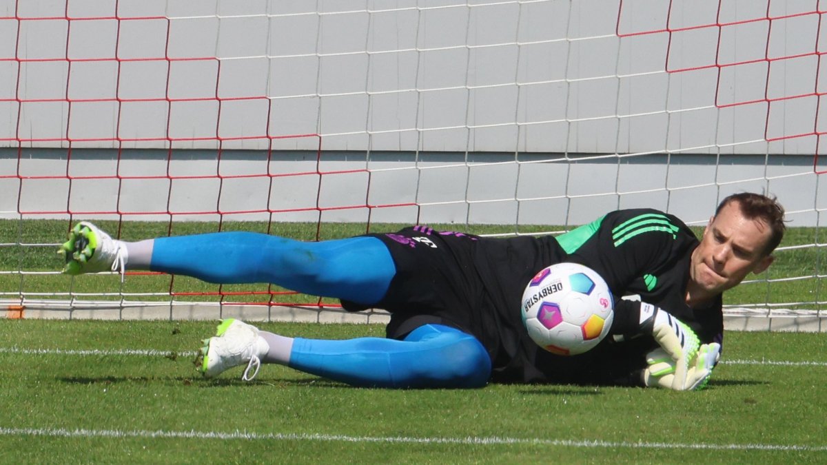 Manuel Neuer se lesionó a mediados de la temporada 2022-23.