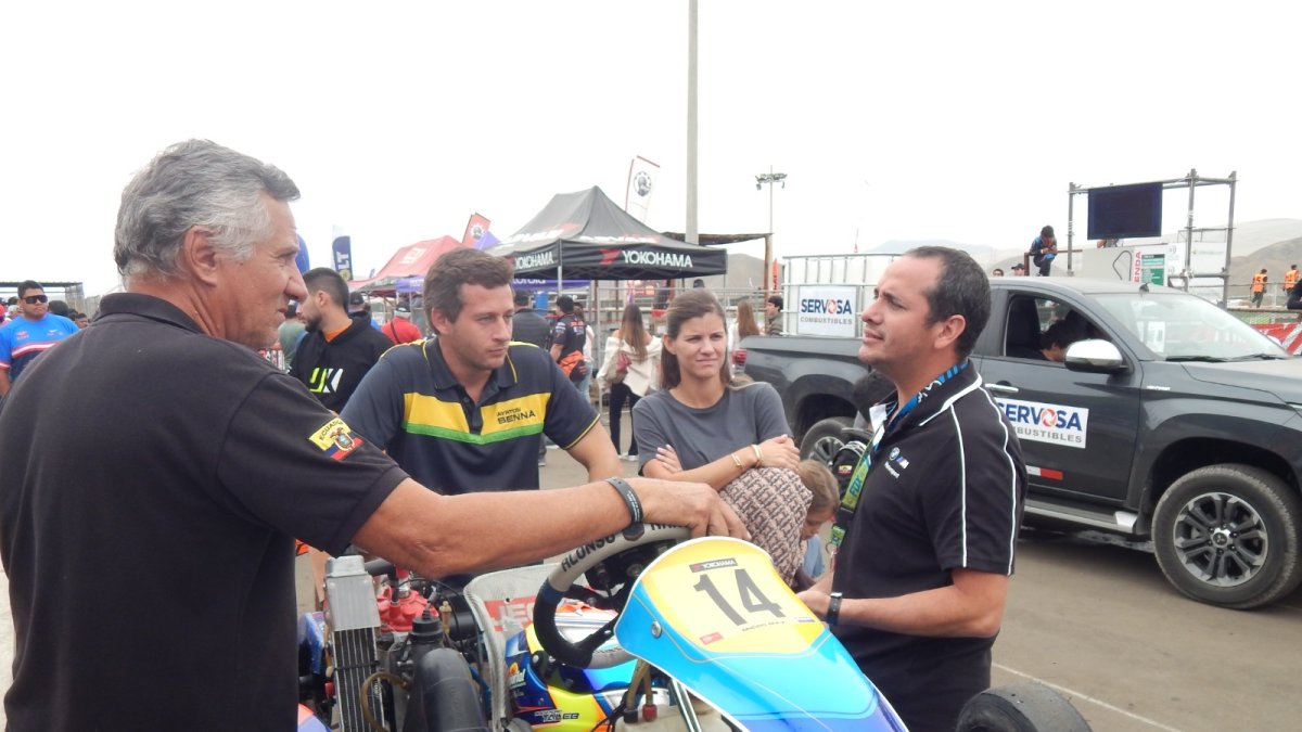 Los kartistas de este 2023 ya rondaron sus bólidos en las prácticas.