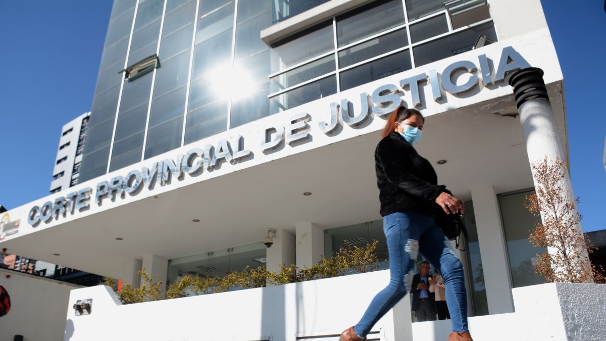 Jurisdicción. Edificio de la Corte de Justicia de Pichincha, en Quito.