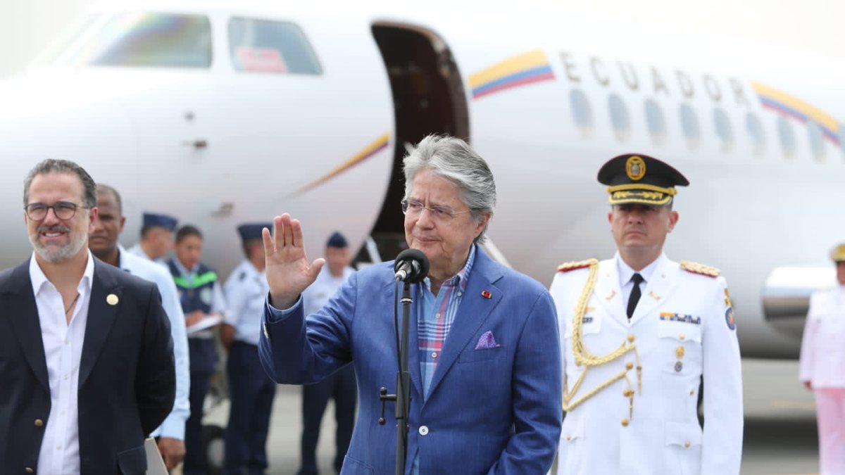 Guillermo Lasso deja la nación por 10 días; recorrerá Europa, Bruselas y Estados Unidos