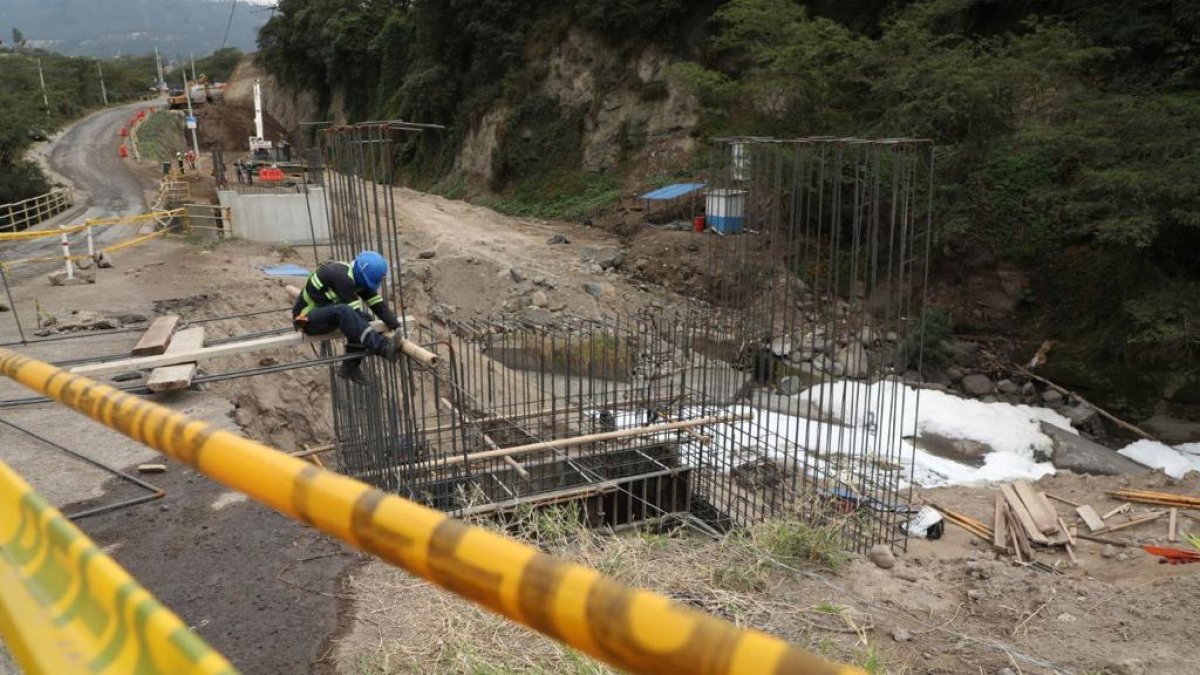En este sector ya se ejecutan unas obras de la Prefectura de Pichincha