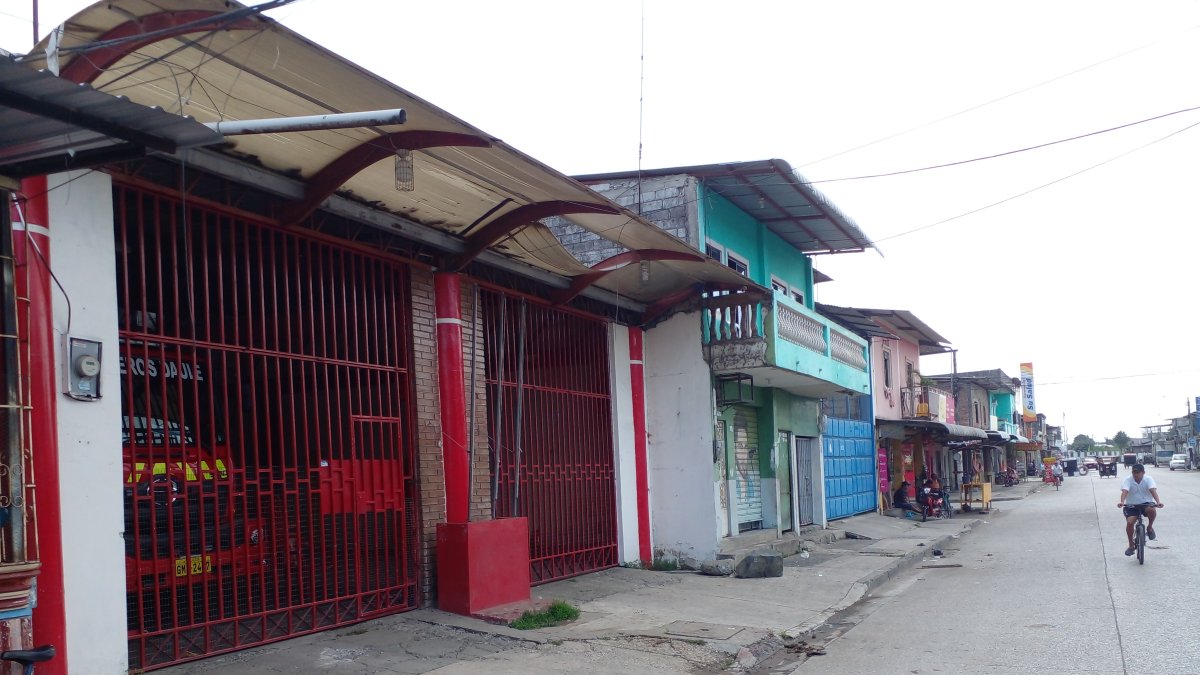 Este fue el cuartel de los bomberos que sufrió un atentado, en Daule.