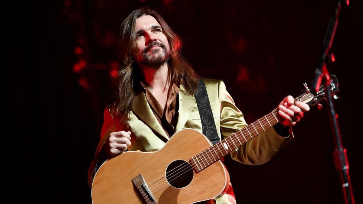 Juanes en un evento de Billboard.