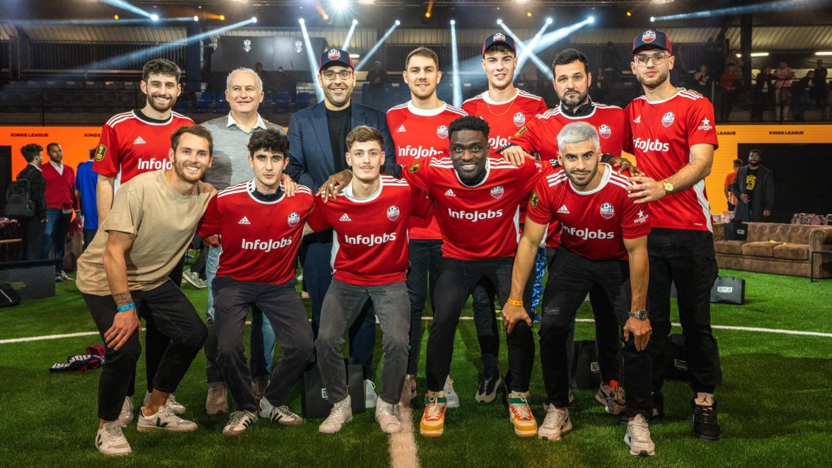 Pol (arriba izq,) tiene 24 años, nació en Barcelona y fue el MVP del la última jornada de la liga.