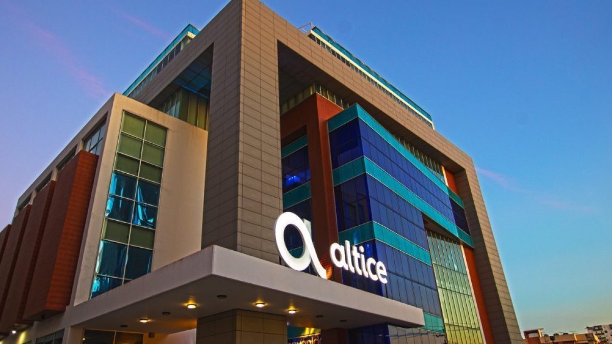 Edificio.- Una de las oficinas de la empresa de telecomunicaciones Altice.
