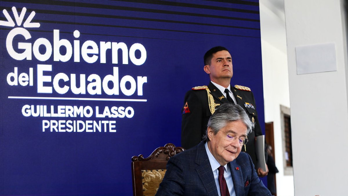 El presidente de la República, Guillermo Lasso, envió los decretos ley a inicios de julio pasado.