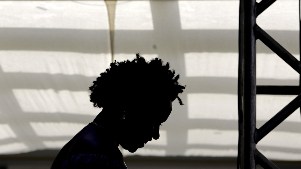 Hecho. Una mujer en su visita médica en Río de Janeiro.