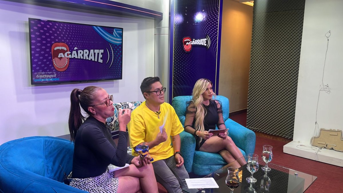 Tábata Gálvez, El Cuy y Mafer.