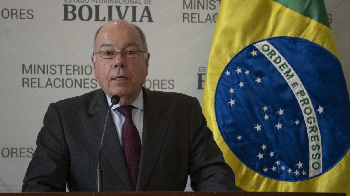 El canciller de Brasil, Mauro Vieira, en una imagen de archivo.
