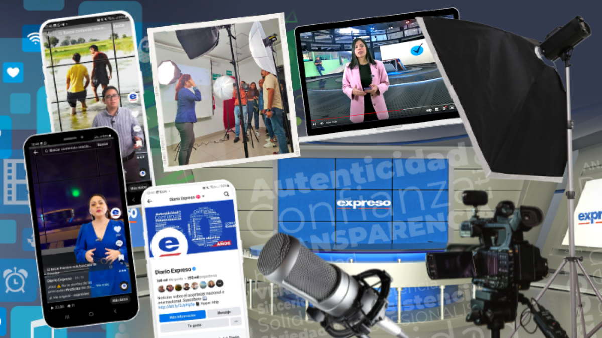 EXPRESO apuesta por el tema audiovisual y pronto estrenará su set audiovisual para la creación de contenido.