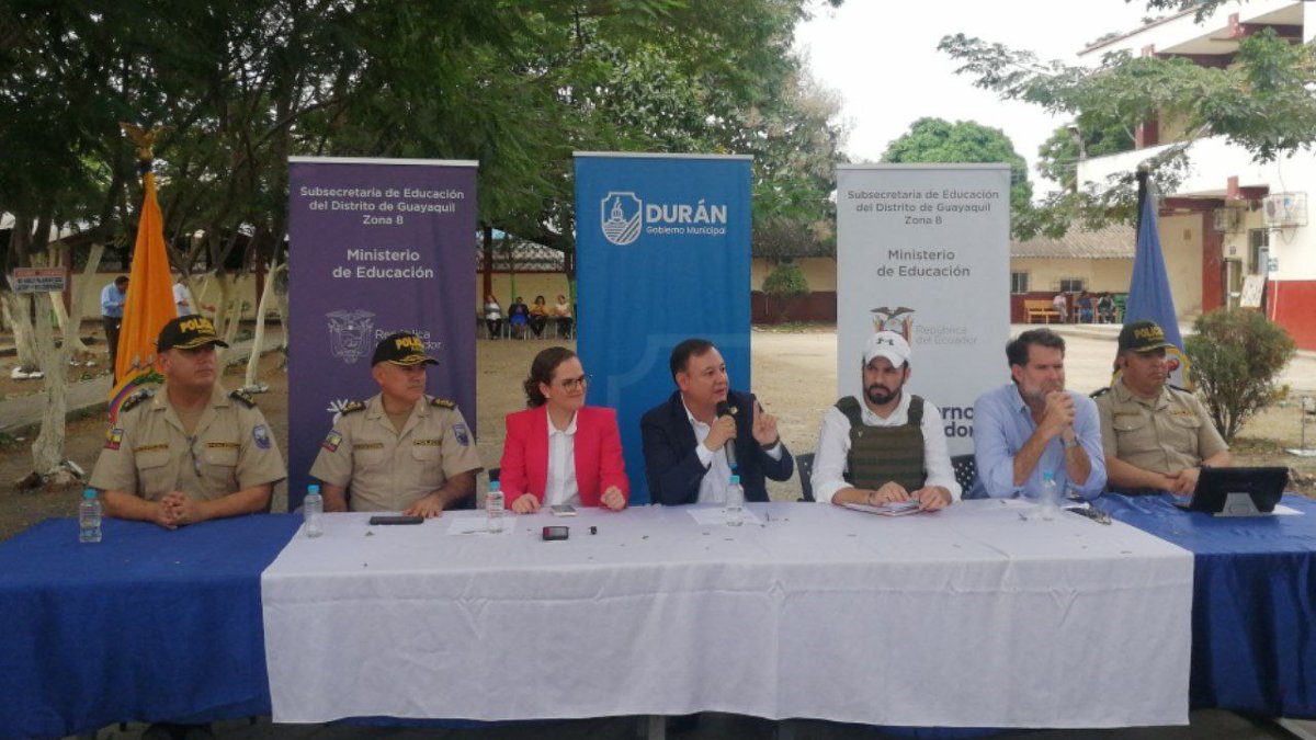 Este último miércoles varias autoridades se reunieron en Durán para implementar acciones y así tratar de disminuir las muertes violentas.