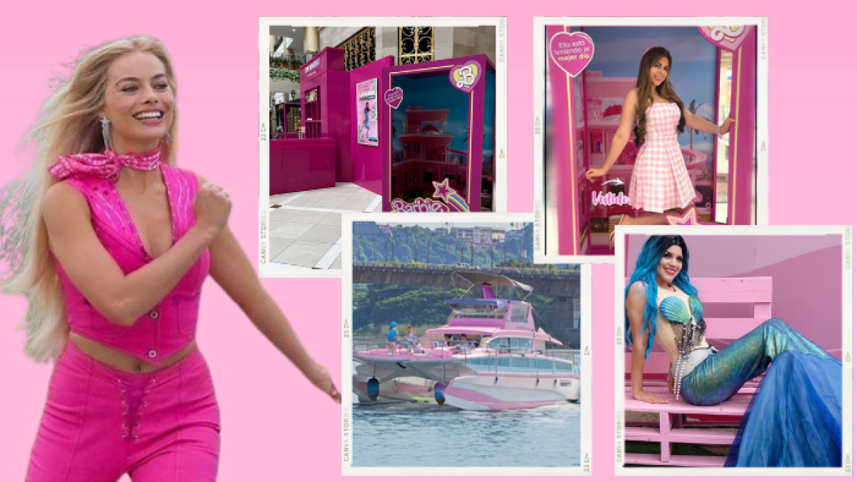 Diversas propuestas con temáticas de Barbie se ofrecen en diferentes establecimientos.