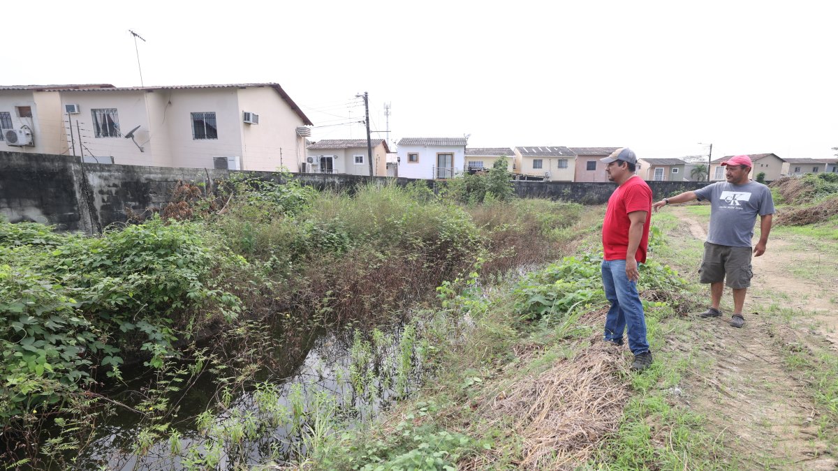 Canal. Parte del canal está taponado con tierra, lo que acumula agua en otros tramos y genera mosquitos.