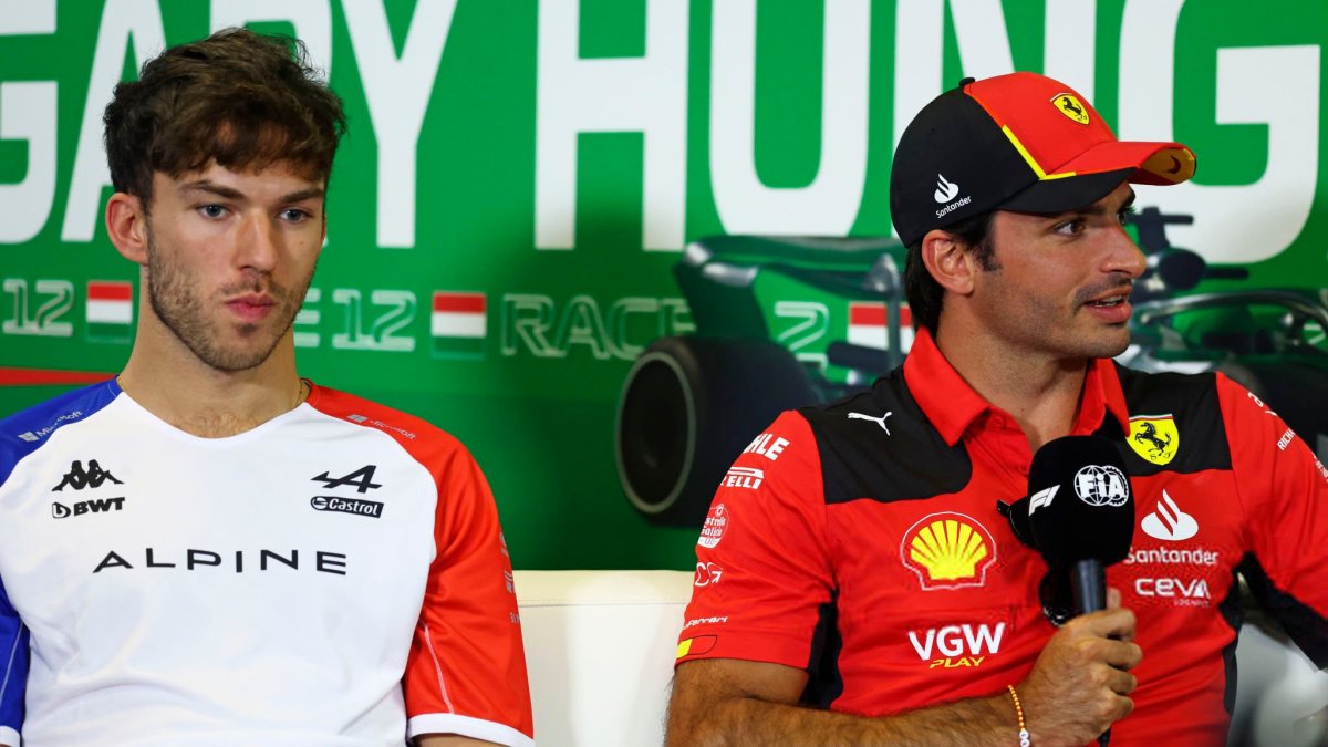 El español brindó una entrevista a los medios antes del arranque de la carrera.