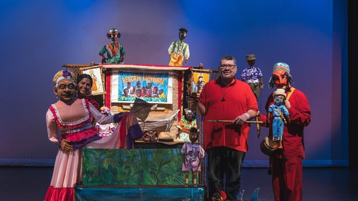 Escena. El grupo Sueño Yumbo Títeres actúa este sábado.