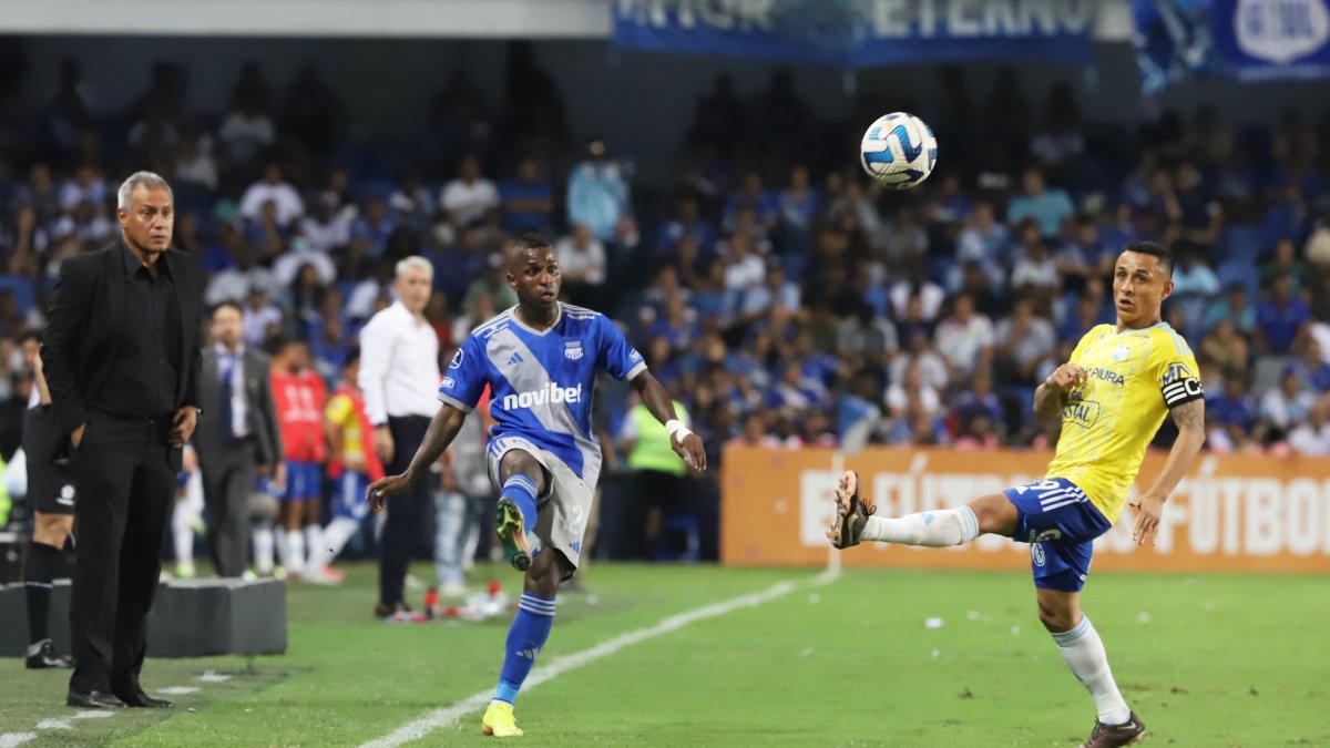 Miller Bolaños es el goleador de Emelec, con 10 anotaciones.