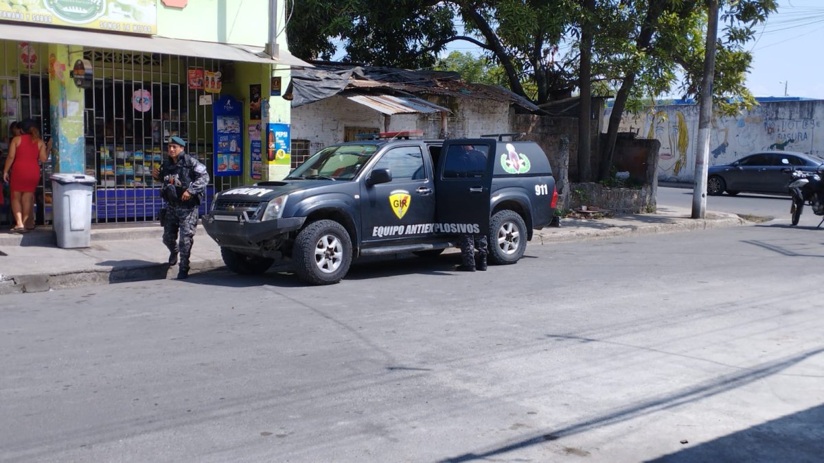 Acción. Agentes del GIR fueron a la vivienda donde estaba el material.