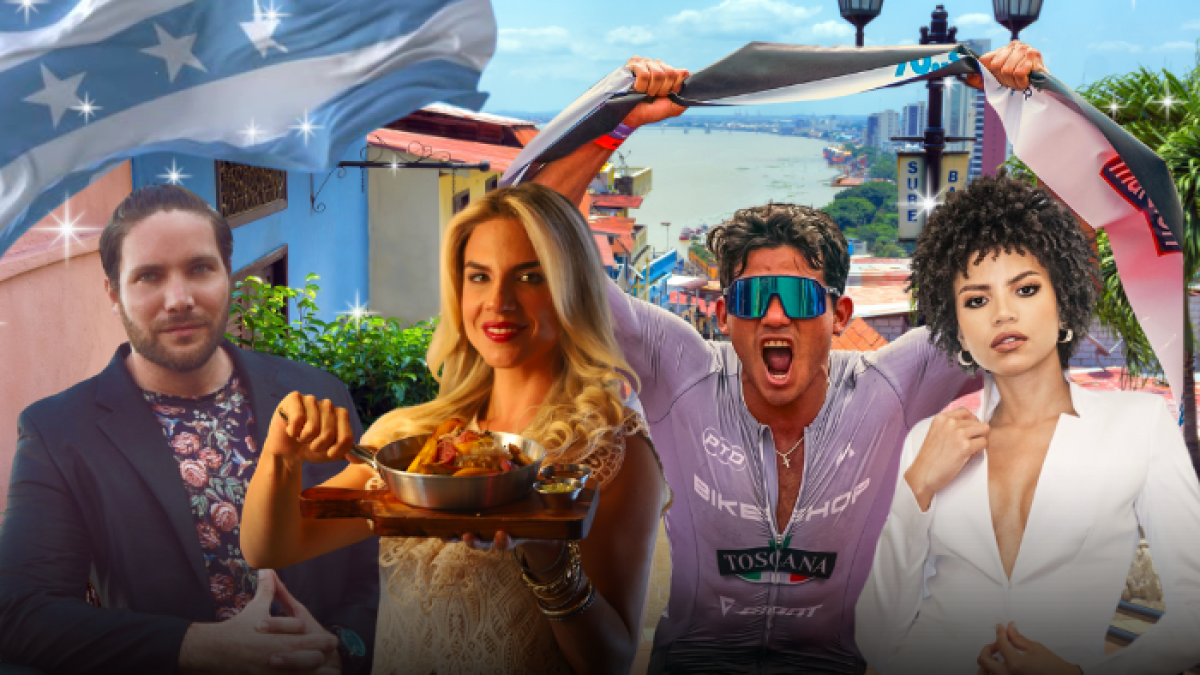 Personajes que destacan a Guayaquil con sus logros.