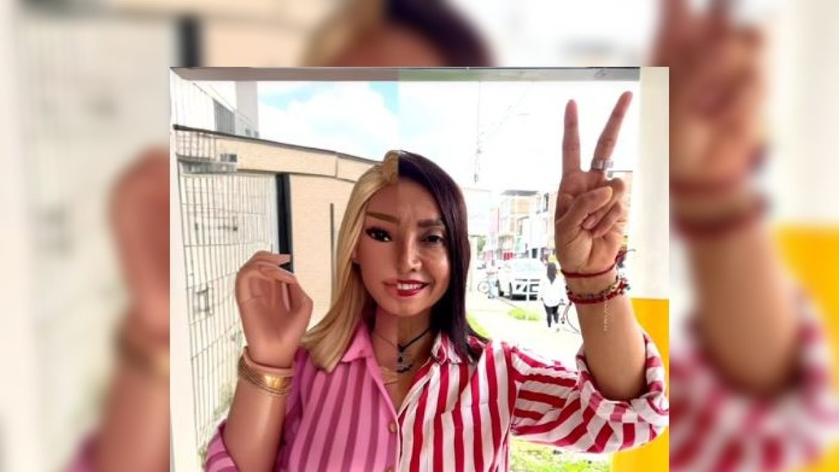 La candidata Mery Zamora.