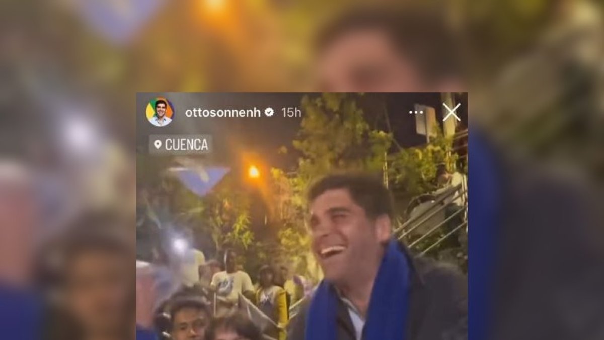 El candidato Otto Sonnenlhozner.