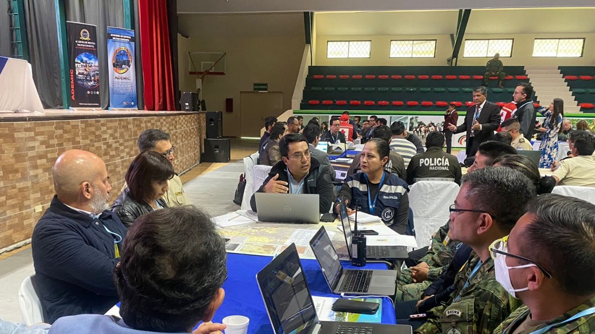 Preparación. Miembros de las Fuerzas Armadas y de la Policía participarán en la acción durante tres días.